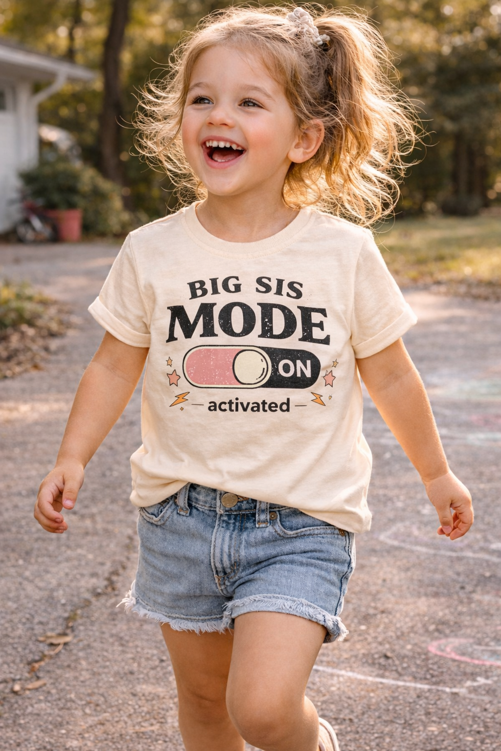 Big Sis Mode Activated Toddler