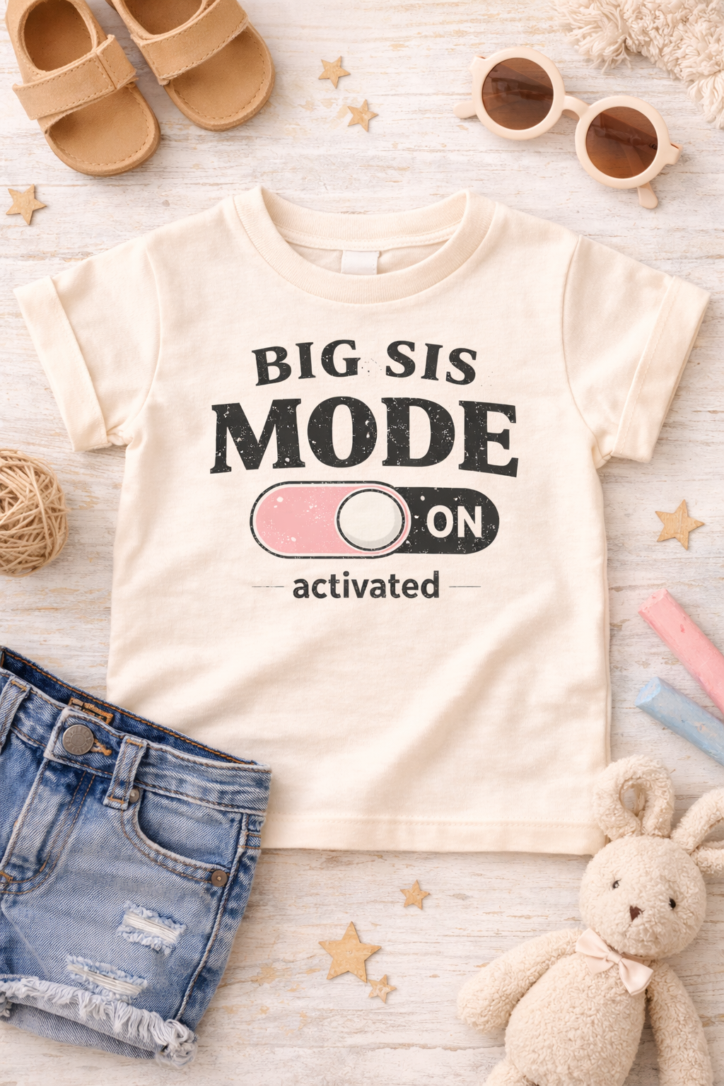 Big Sis Mode Activated Toddler