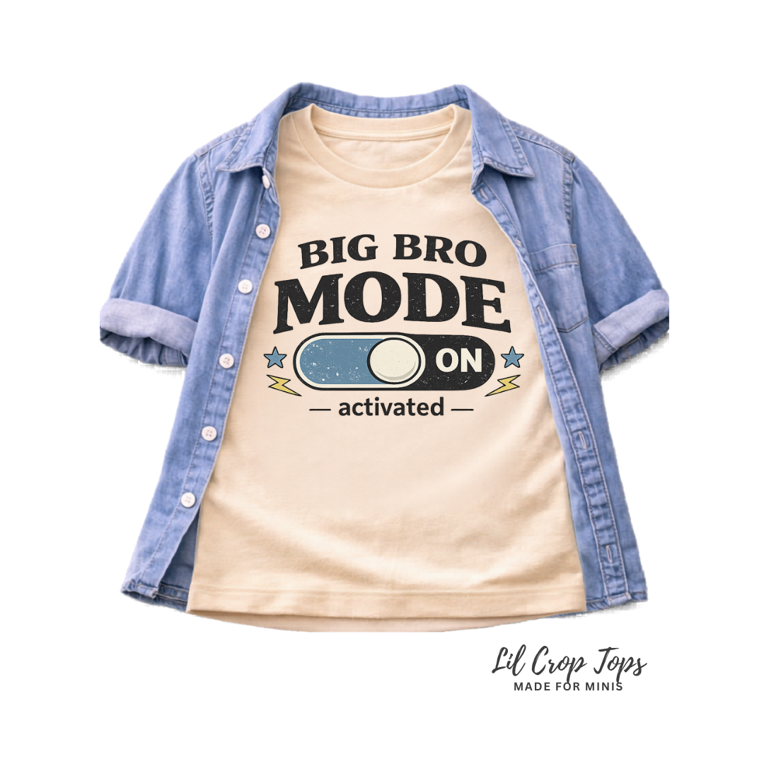 Big Bro Mode Activated Toddler