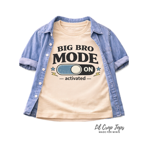 Big Bro Mode Activated Toddler
