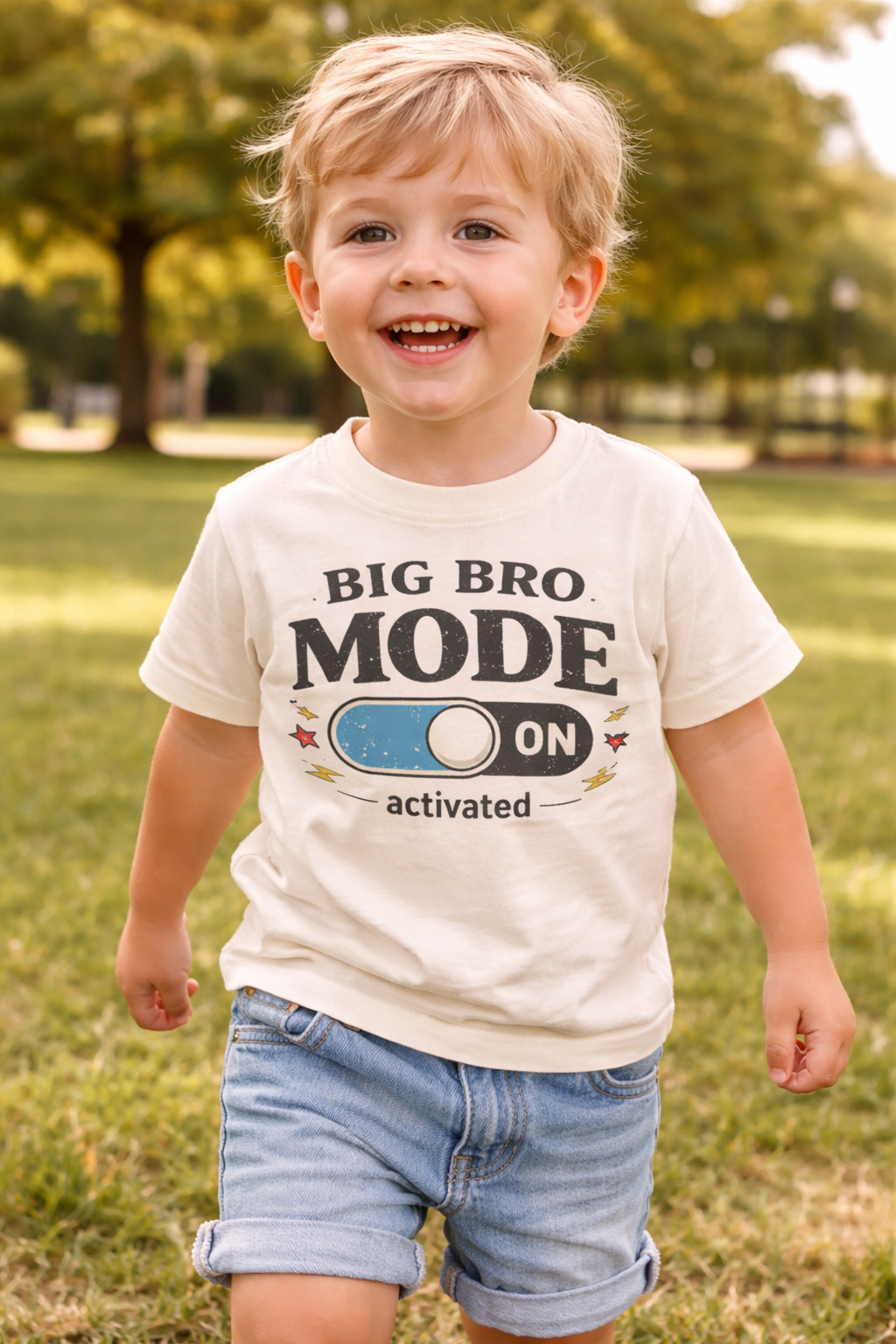 Big Bro Mode Activated Toddler