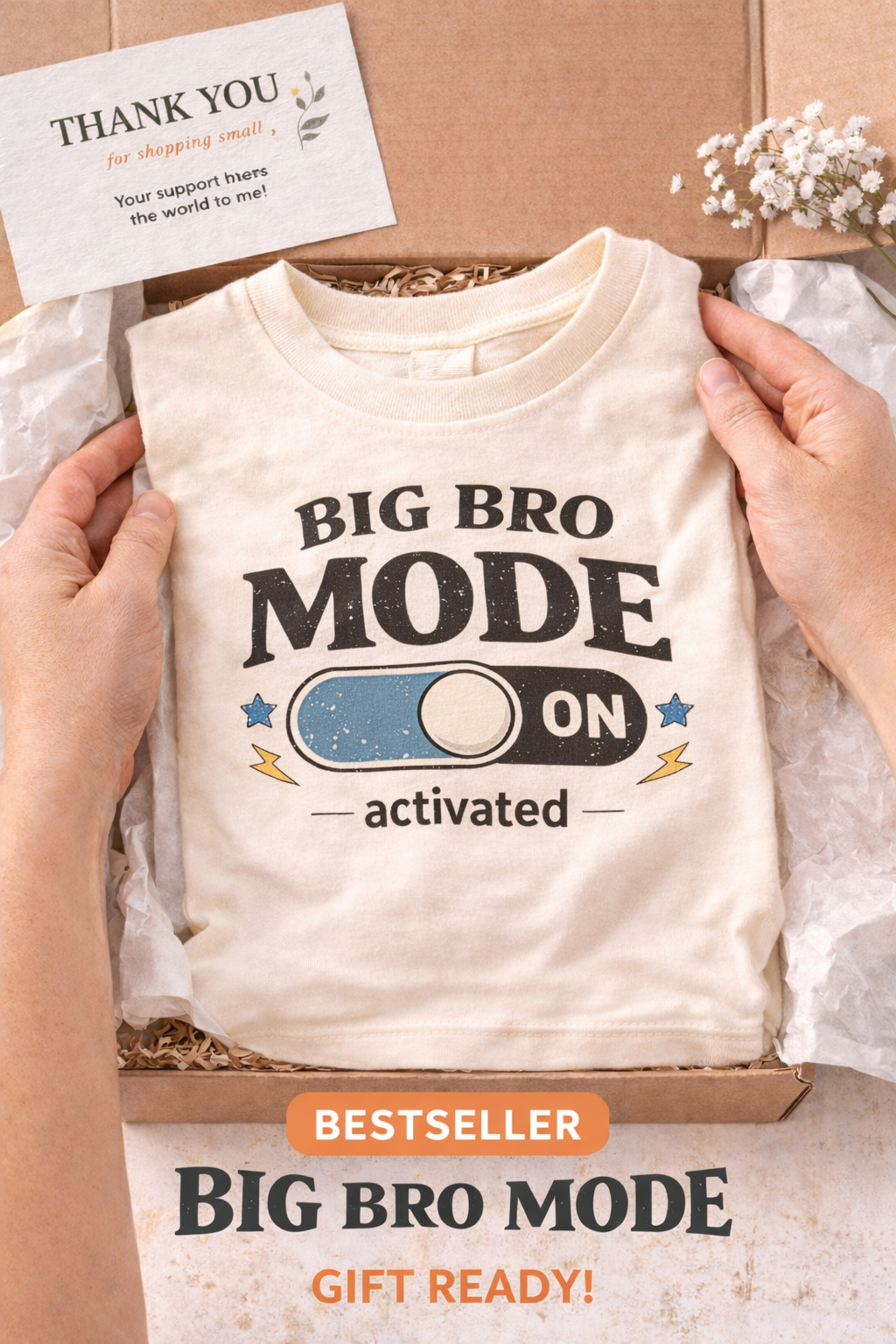 Big Bro Mode Activated Toddler