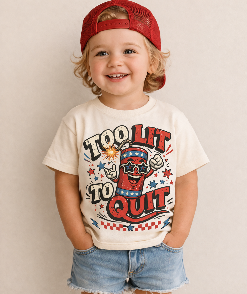 Too Lit To Quit Toddler