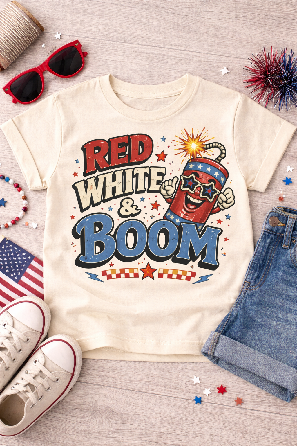 Red White and Boom Toddler