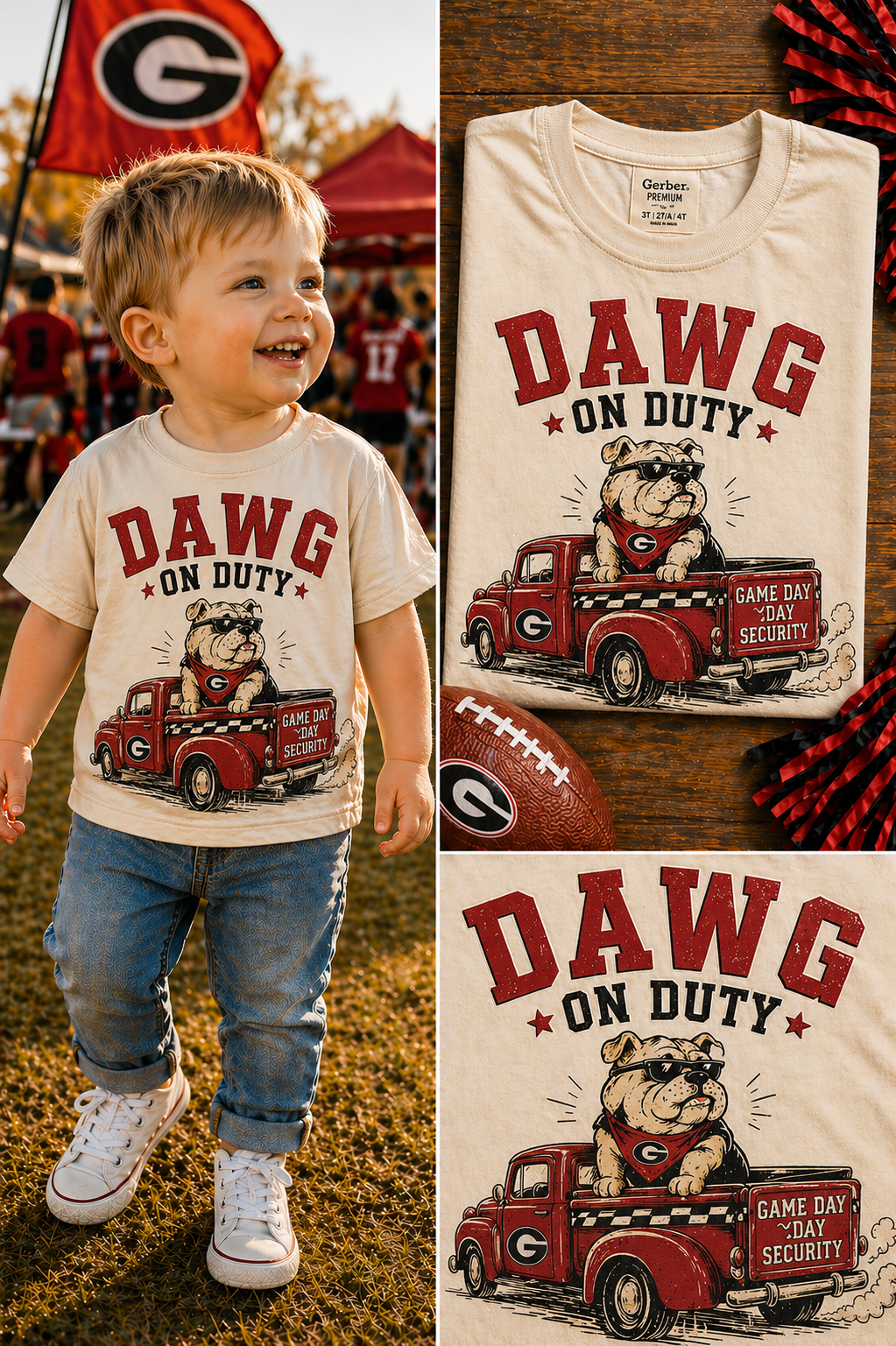 Dawg on Duty Toddler
