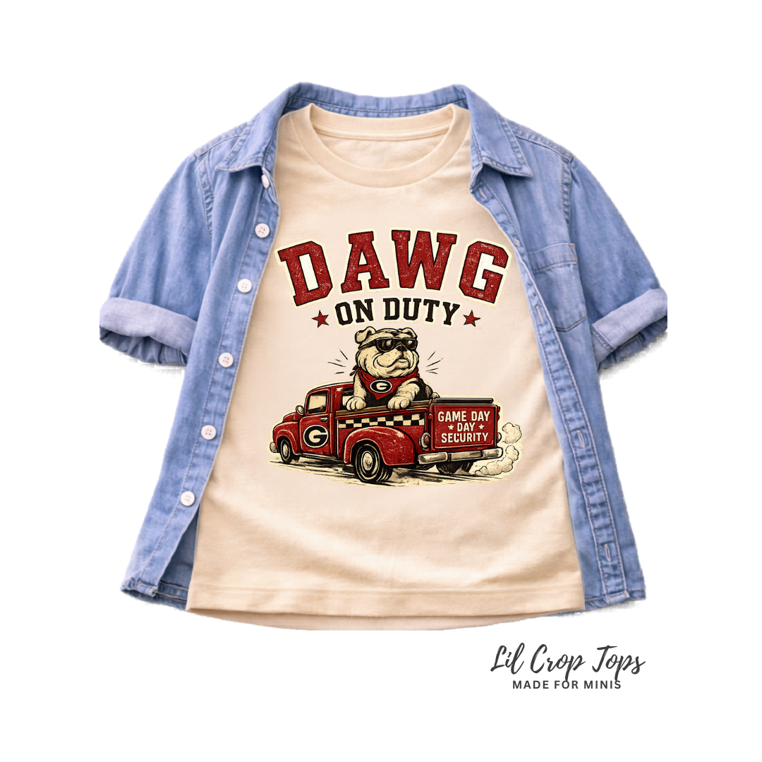 Dawg on Duty Toddler