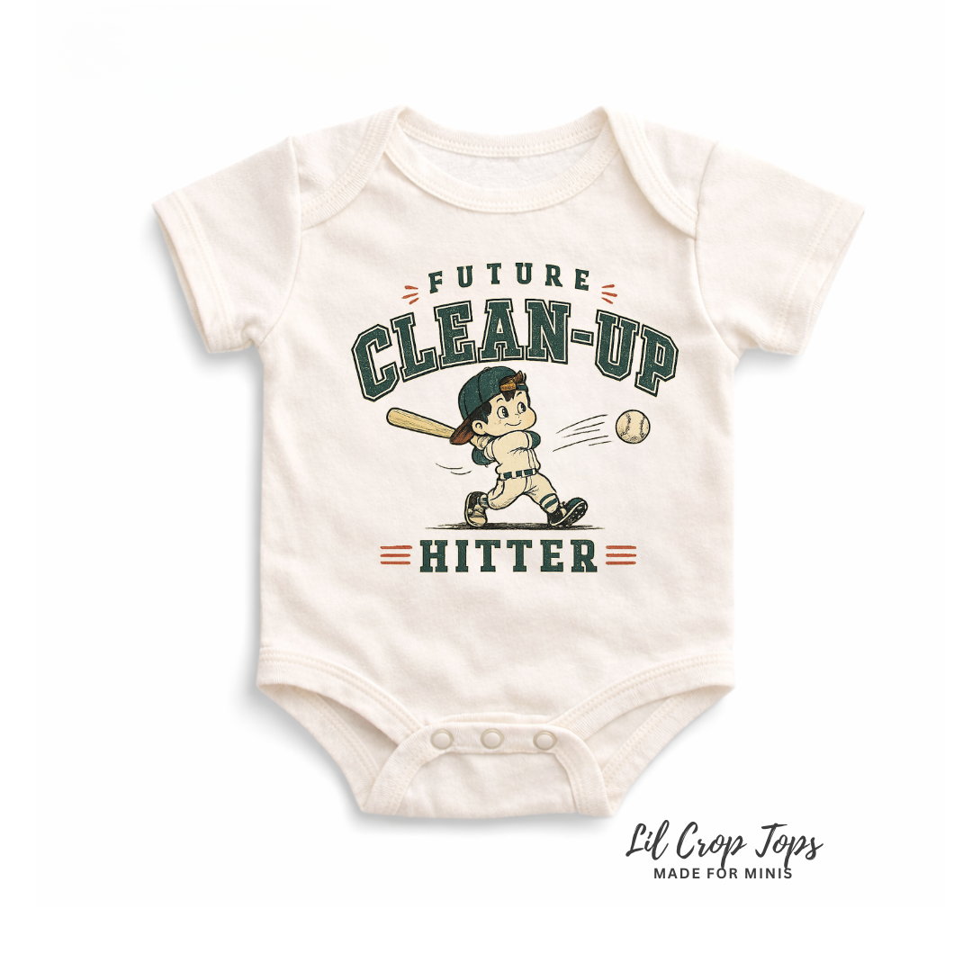 Future Clean-Up Hitter Onesie