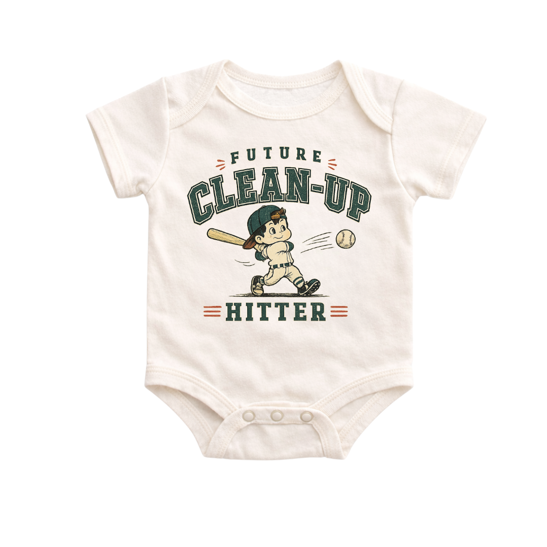 Future Clean-Up Hitter Onesie