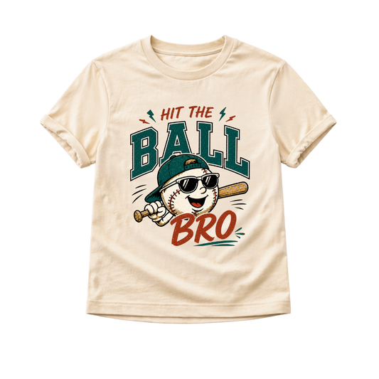 Hit the Ball, Bro Teal Toddler