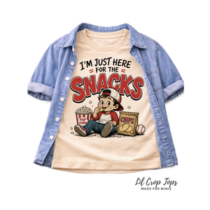 I'm Just Here For The Snacks Toddler