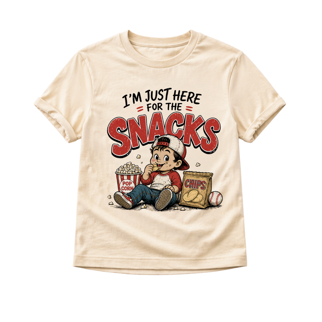 I'm Just Here For The Snacks Toddler