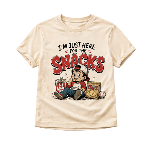 I'm Just Here For The Snacks Toddler