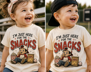 I'm Just Here For The Snacks Toddler