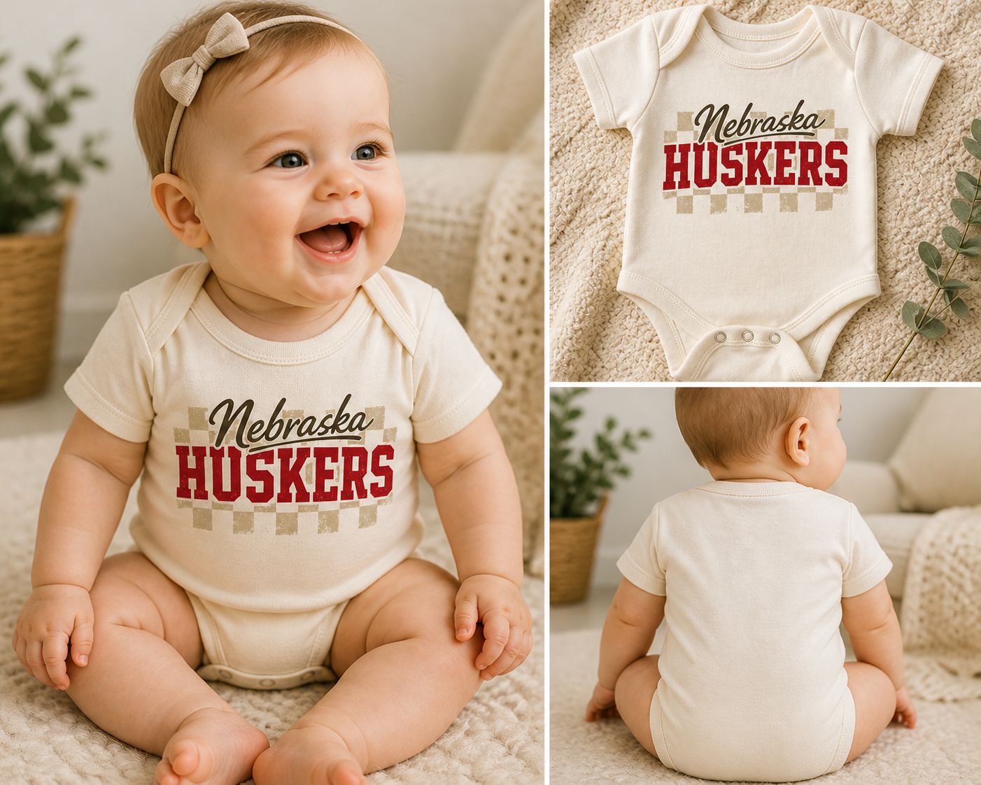 Nebraska Huskers Onesie