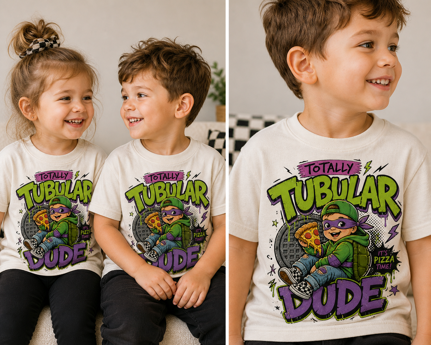 Totally Tubular Dude Toddler