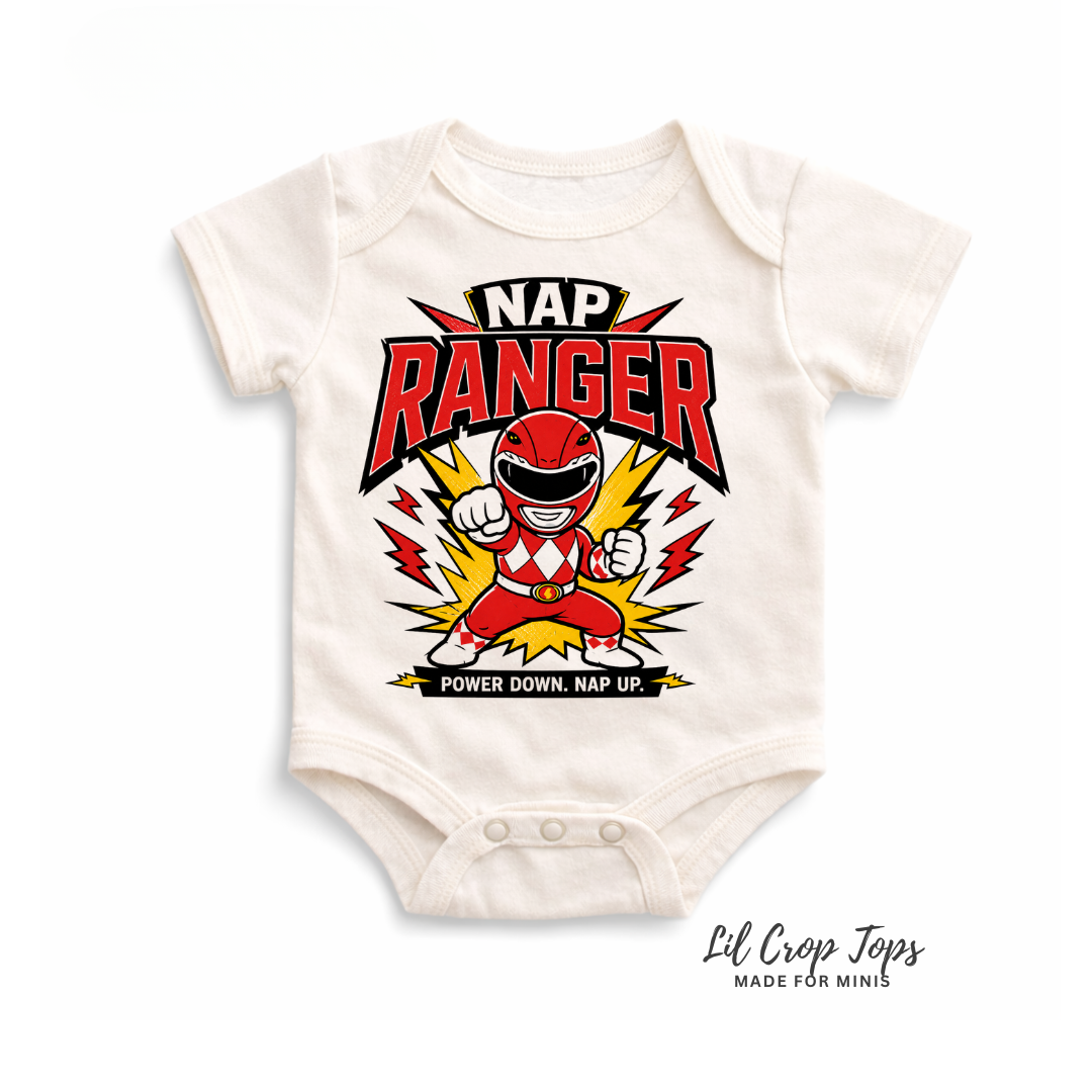 Red Nap Ranger Onesie