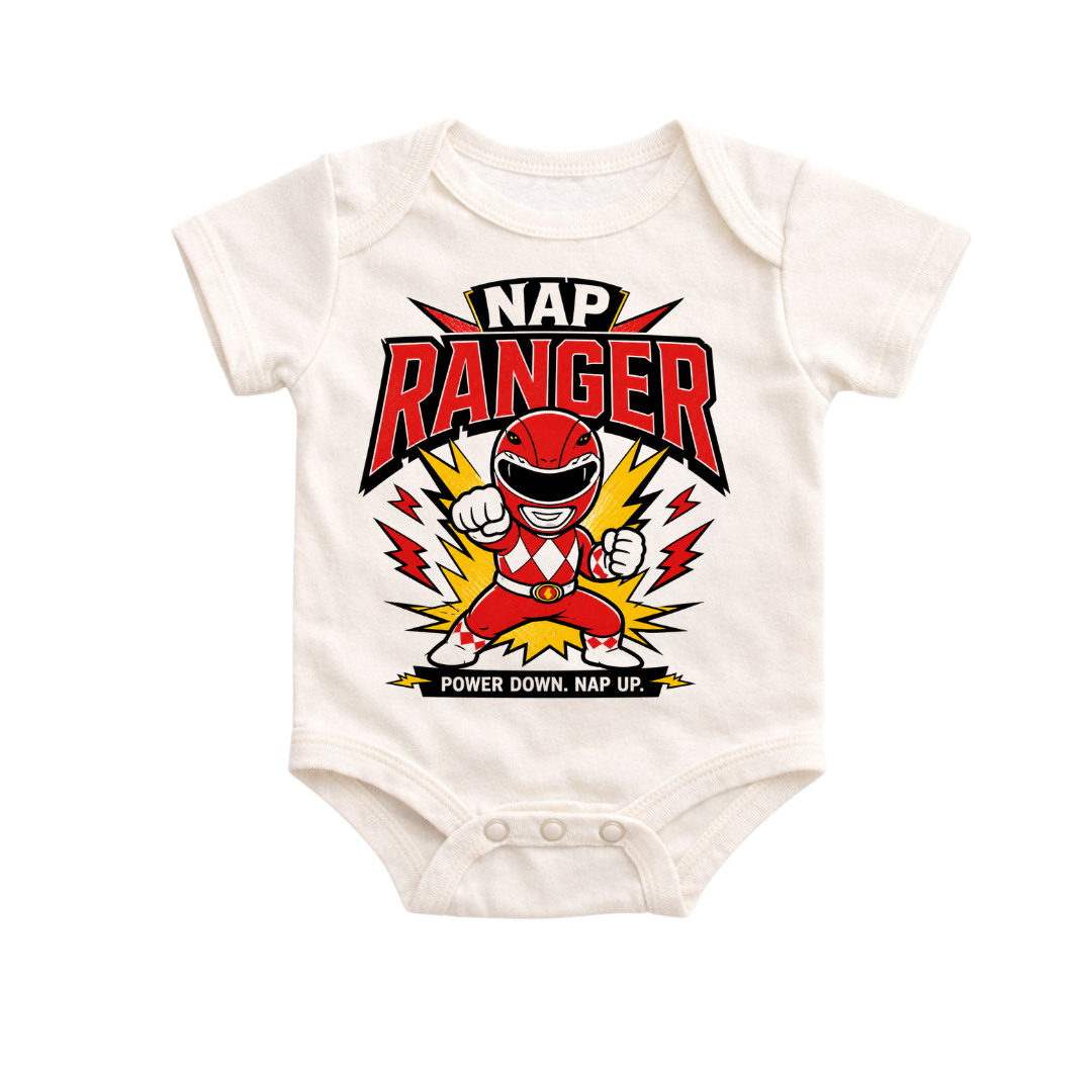Red Nap Ranger Onesie