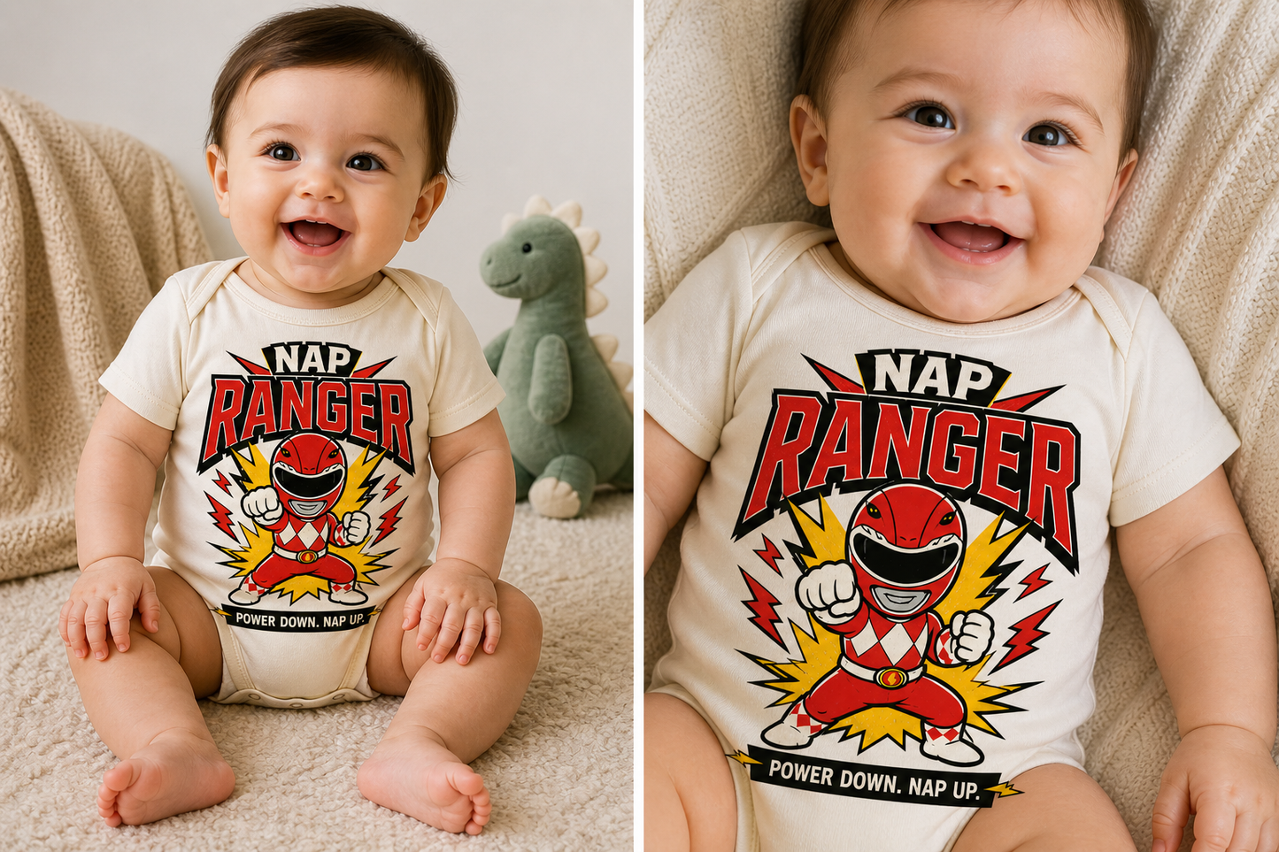 Red Nap Ranger Onesie