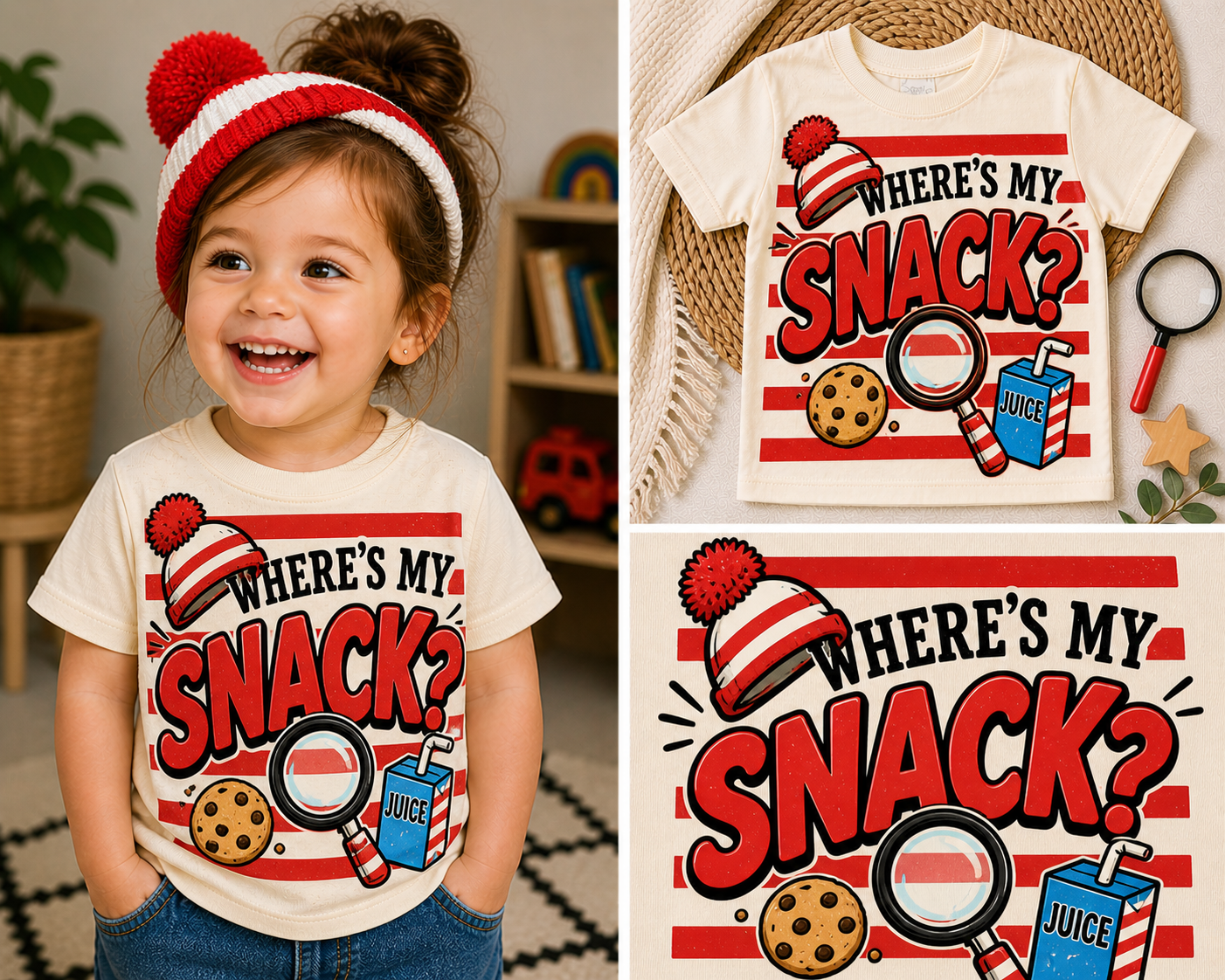 Where's My Snack Toddler