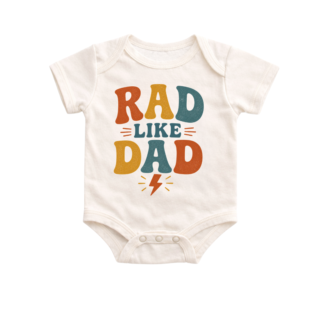 Rad Like Dad Onesie