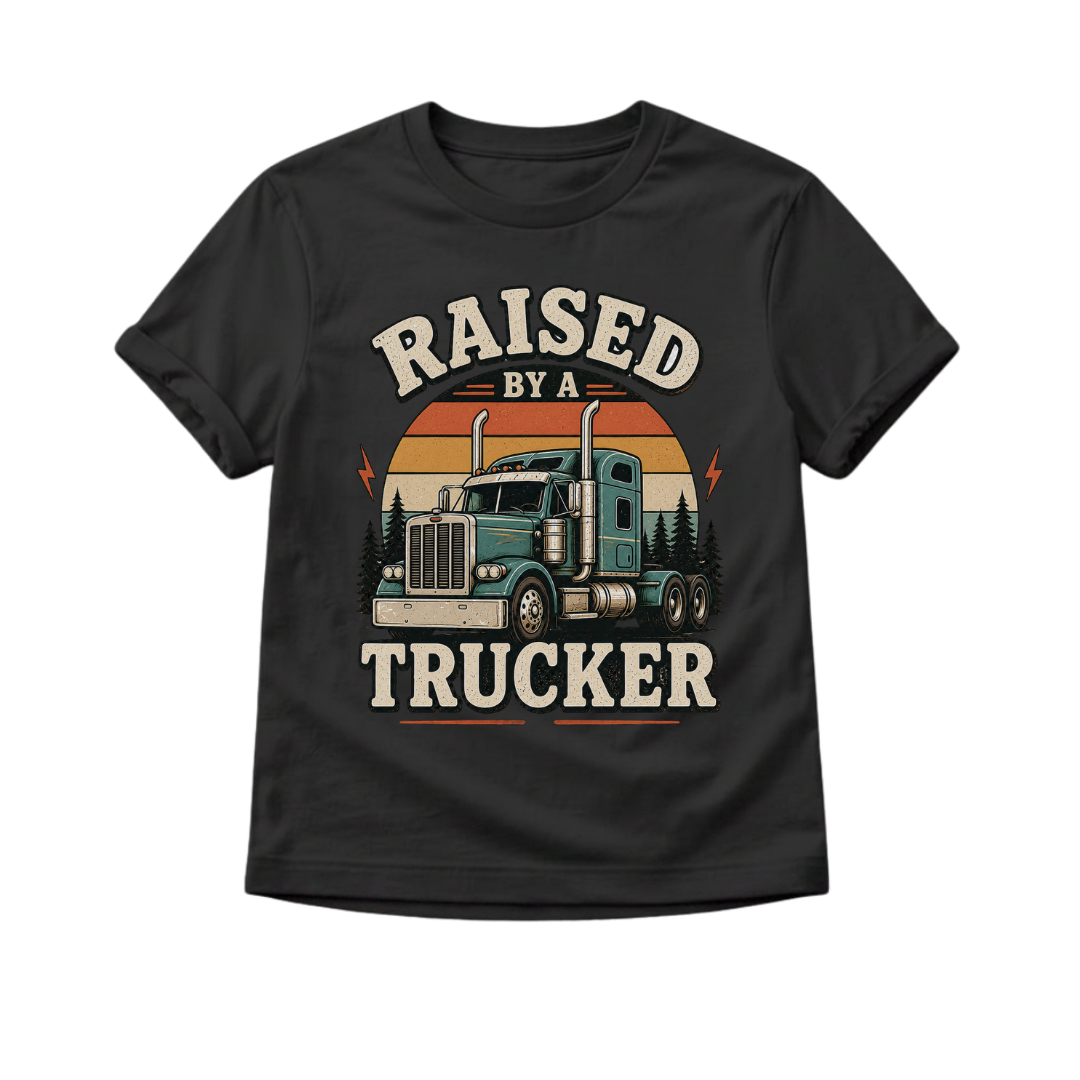 Raised By A Trucker Toddler