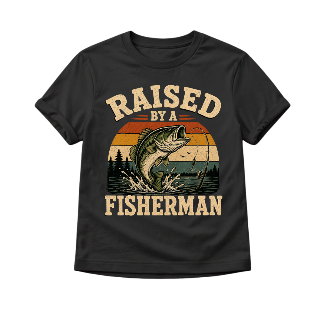 Raised By A Fisherman Toddler