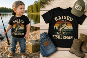 Raised By A Fisherman Toddler
