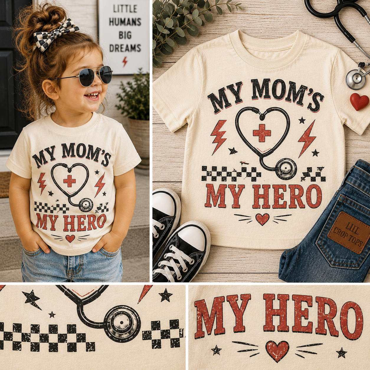 My Mom's My Hero Toddler