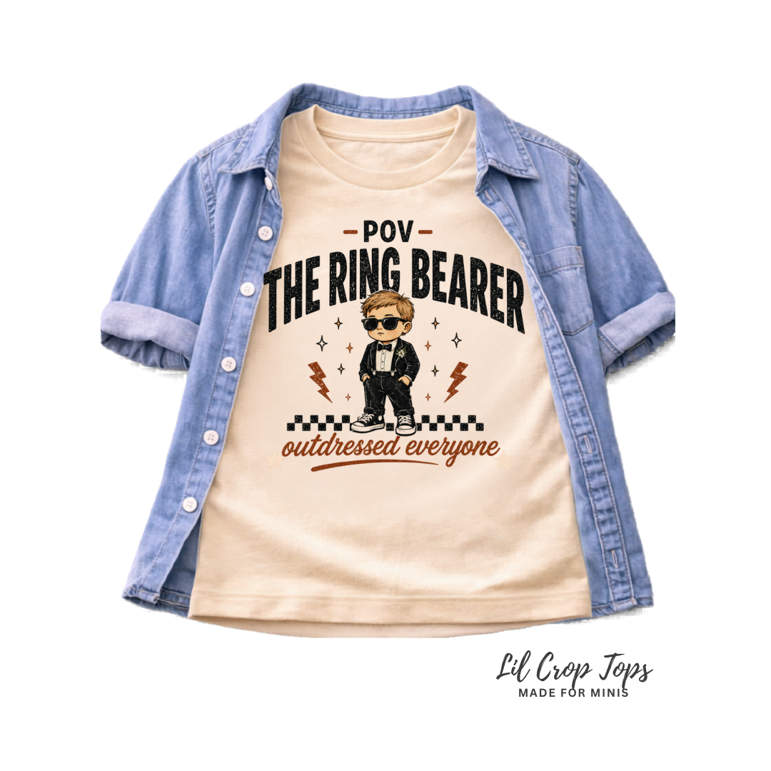 POV The Ring Bearer Toddler