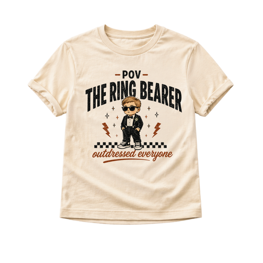 POV The Ring Bearer Toddler
