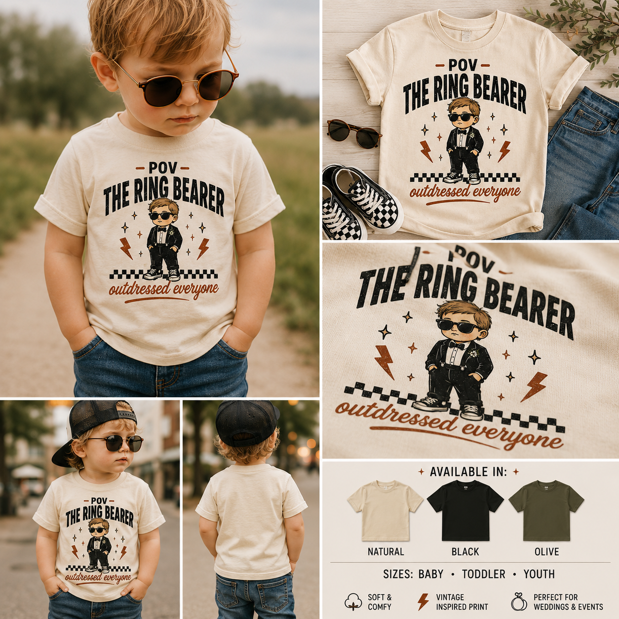 POV The Ring Bearer Toddler