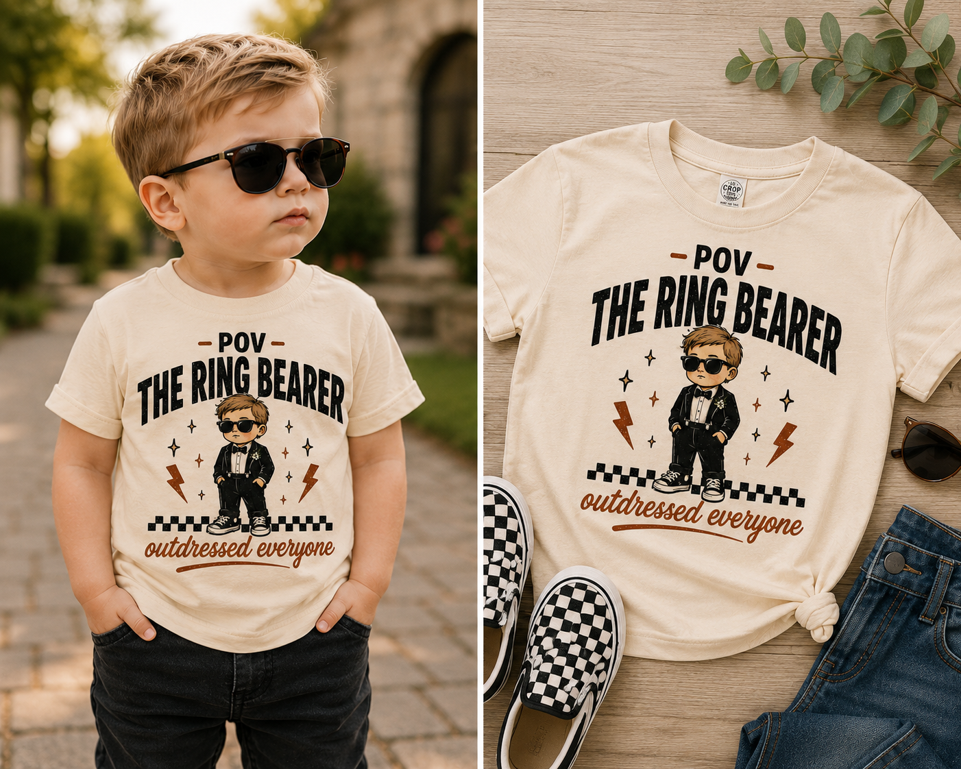 POV The Ring Bearer Toddler