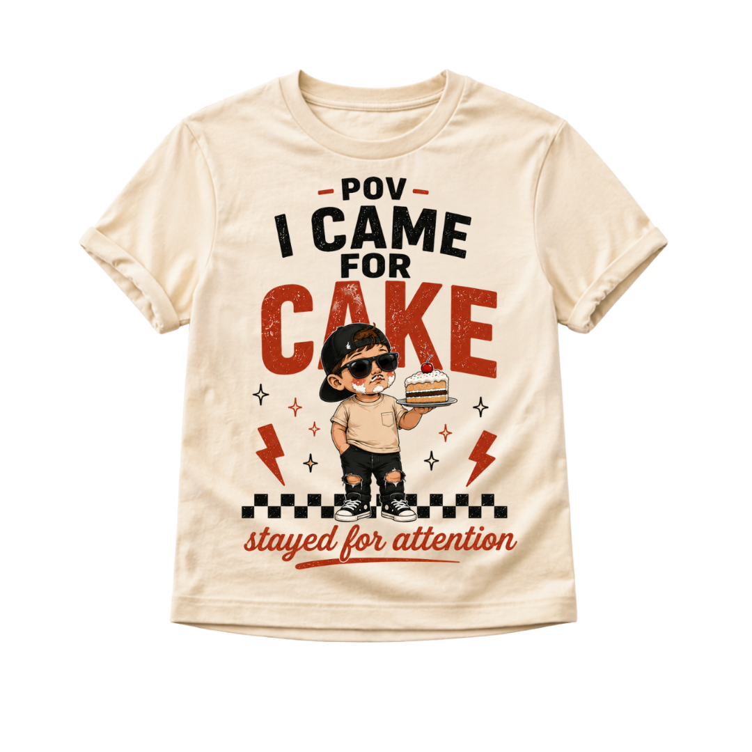 POV I Came For Cake Toddler