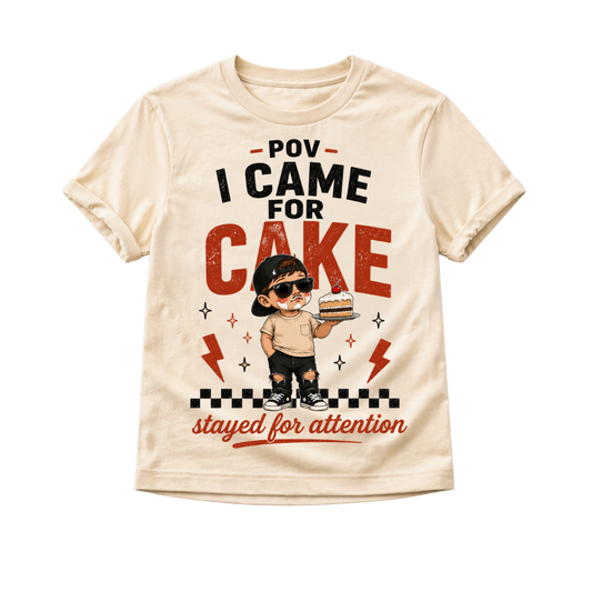 POV I Came For Cake Toddler