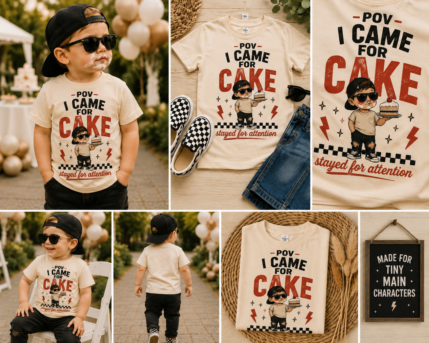 POV I Came For Cake Toddler