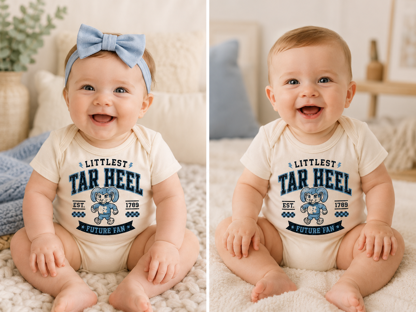 Littlest Tar Heel Onesie