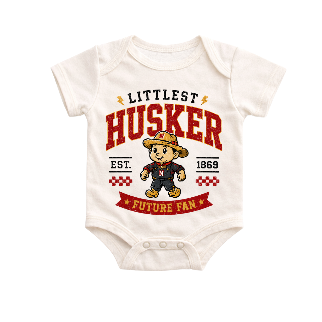 Littlest Husker Onesie