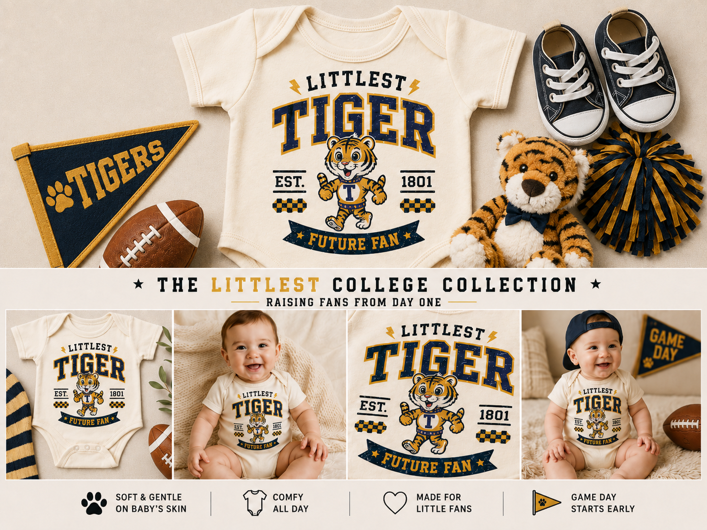 Littlest Tiger Onesie