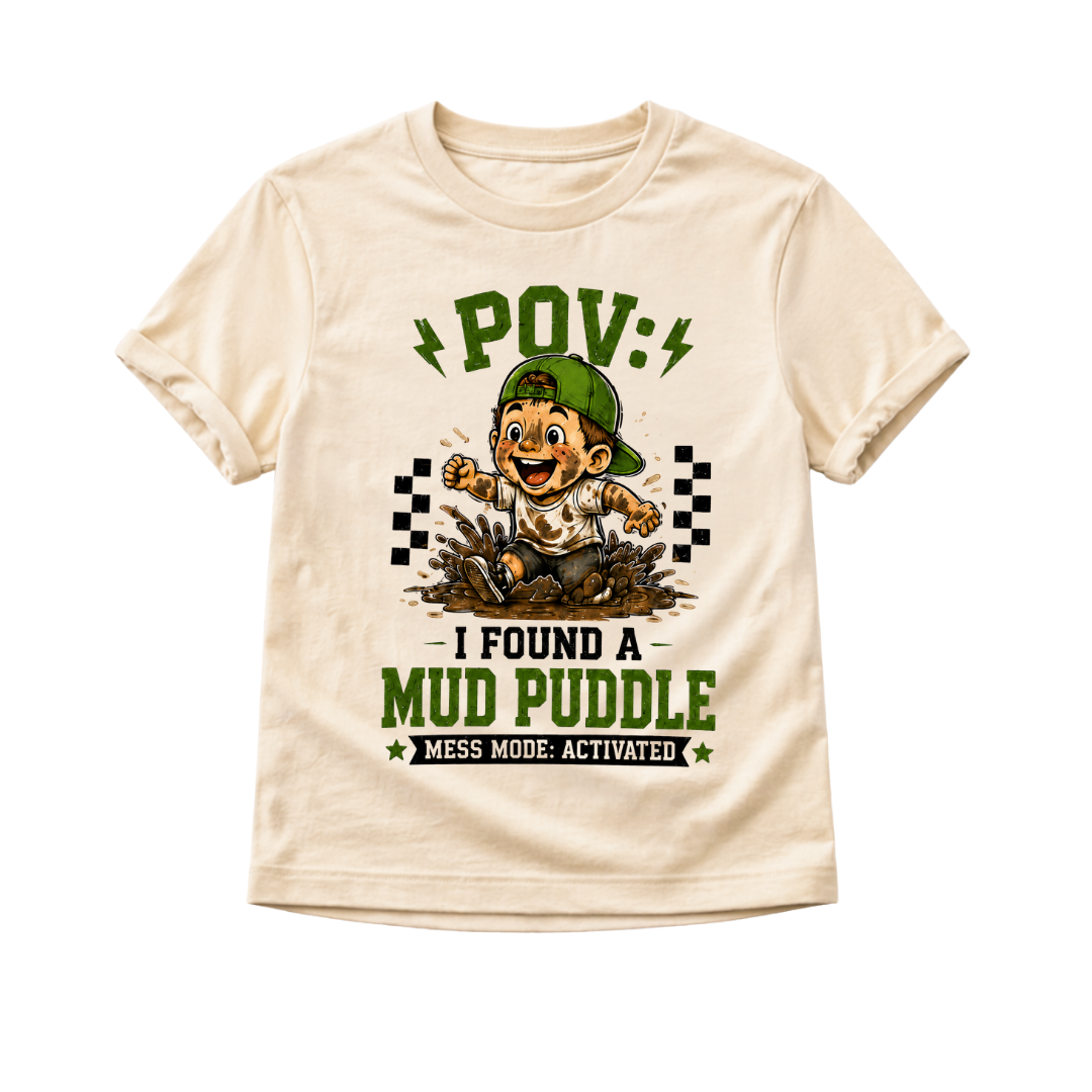POV I Found a Mud Puddle Toddler