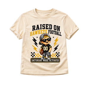 Raised on Hawkeye Football Toddler