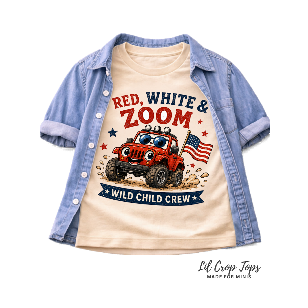 Red White and Zoom Toddler