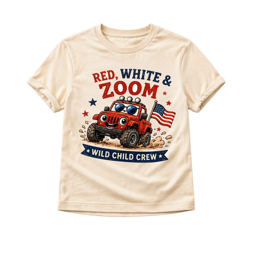 Red White and Zoom Toddler