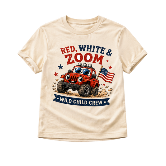 Red White and Zoom Toddler