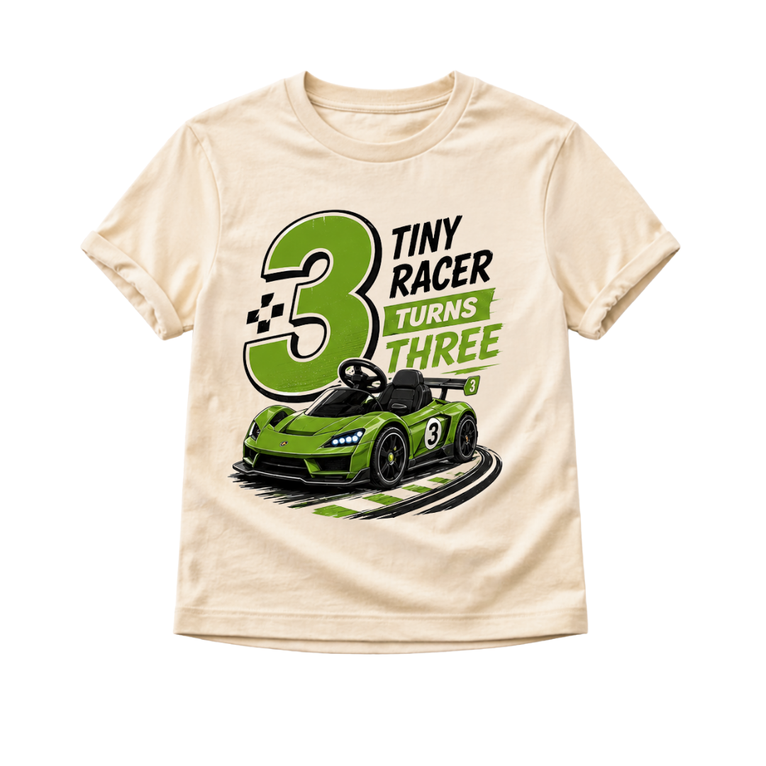 Tiny Racer Turns Three Toddler