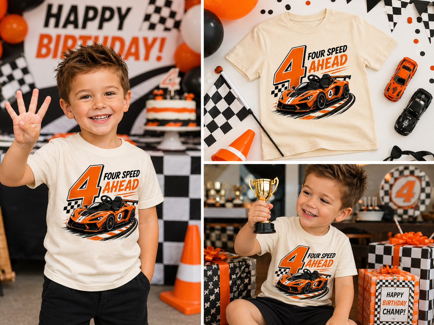 Four Speed Ahead Toddler