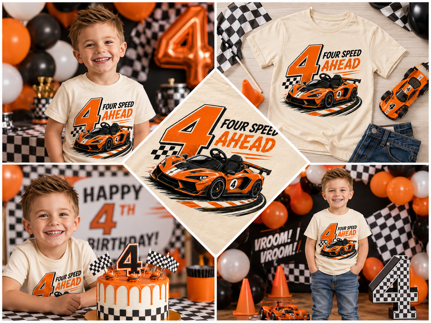 Four Speed Ahead Toddler