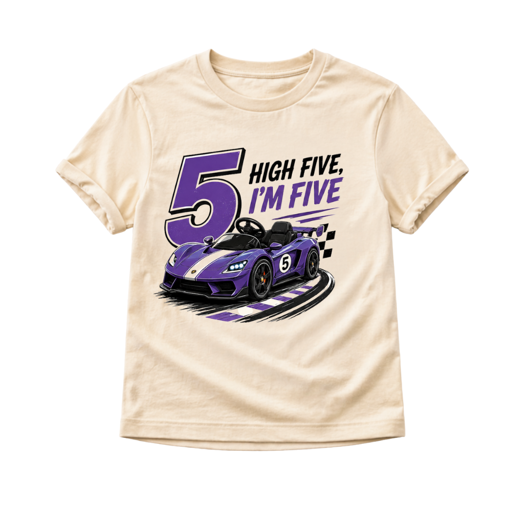 High 5 I'm Five Toddler