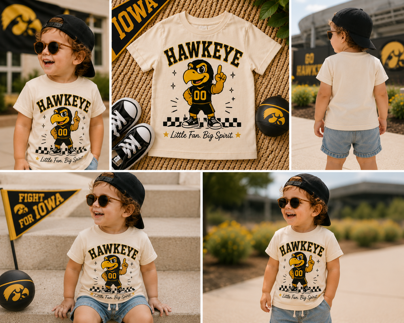 Hawkeye - Little Fan, Big Spirit Toddler