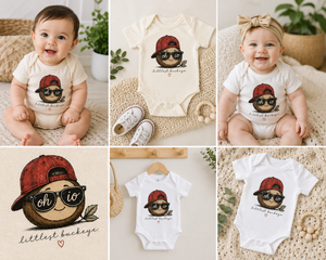 Littlest Buckeye Onesie