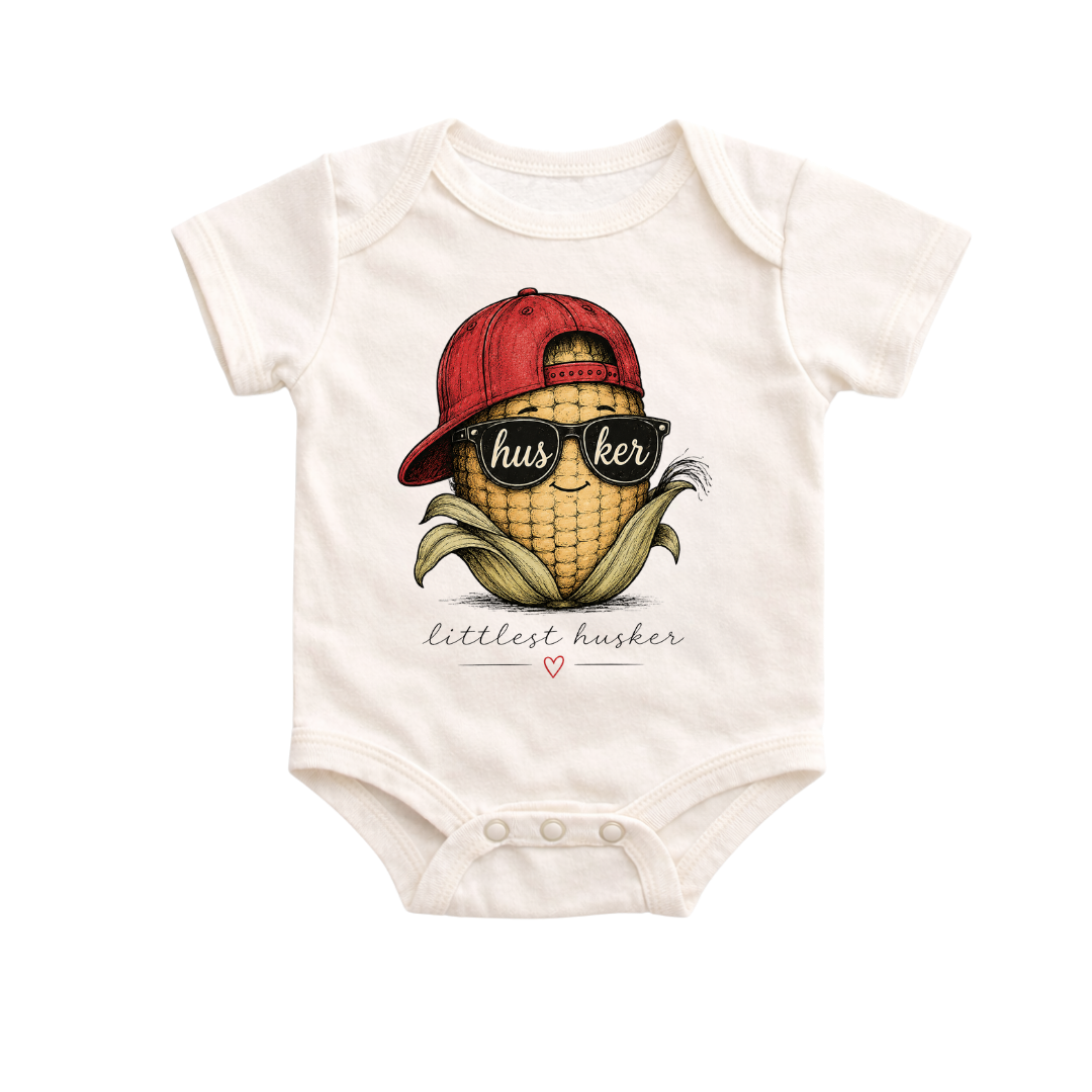 Littlest Husker Onesie